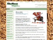 Tablet Screenshot of mackissicchippers.com